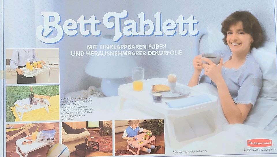 Bett Tabletts-neu,verpackt. in Hattersheim am Main