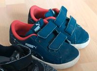 Puma Kinder-Schuhe Turn-Schuhe Halb-Schuhe Sneaker Dunkel-Blau 22 Hessen - Hohenahr Vorschau