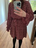 Shein Kleid Punkte Rot Kleider Luftig Sachsen-Anhalt - Wolfen Vorschau