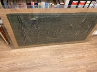 Ägyptische Szene, Papyrus, Glas , 130x 70 , Bild, Glasrahmen Sachsen-Anhalt - Möckern Vorschau