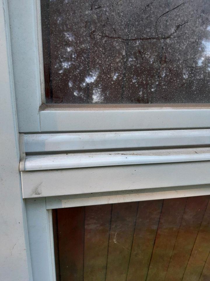 PREISSENKUNG Holzfenster mit Oberlicht Isolierglas Roto in Kutenholz