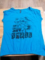 Blind Date Casual XL T-Shirt Shirt blau Katze don't call me small Sachsen - Radeberg Vorschau