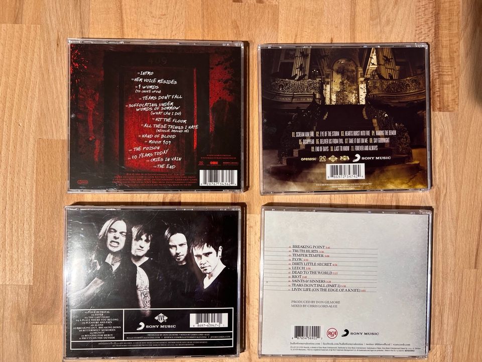 Bullet for my Valentine - 4 CDs in Rohr Mittelfr.