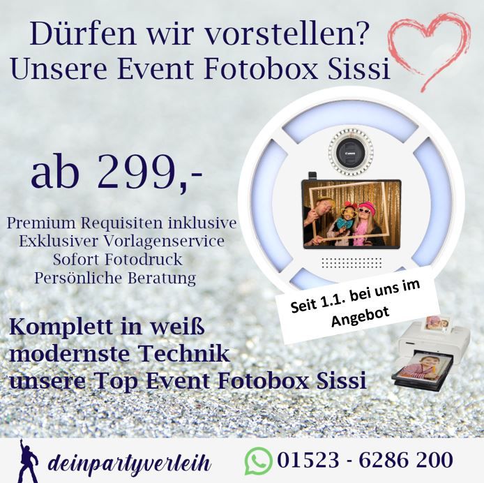 Profi Fotobox Mieten Sofort Fotodruck Hochzeit Event in Bodenheim