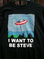 I Want To Be Steve (Captian America vs. Akte X) T-Shirt Thüringen - Langewiesen Vorschau