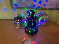 Disco Ball Discolampe - LED - Doppelte Spiegelkugel - Rotierend - Bayern - Kemmern Vorschau