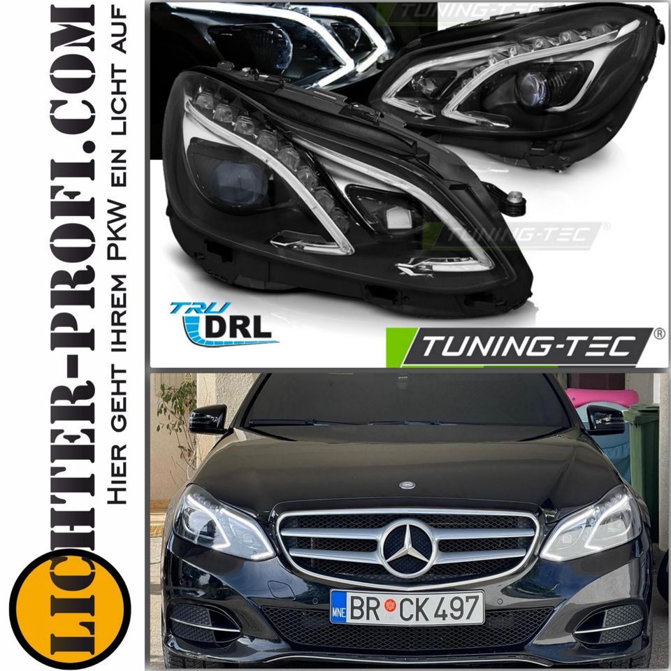 Voll Led TFL Scheinwerfer schwarz für Mercedes E-Klasse W212 in Hessen -  Calden | Tuning & Styling Anzeigen | eBay Kleinanzeigen ist jetzt  Kleinanzeigen