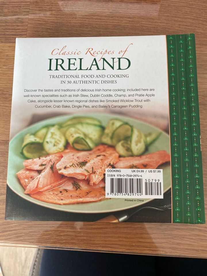 Classic Recipes of Ireland - Irische Rezepte auf Englisch in Grevenbroich