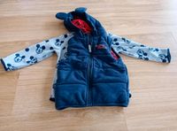 Mickey Mouse Fleece Jacke Weste 92 Bayern - Biberbach Vorschau