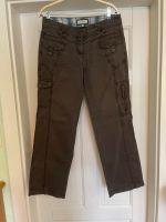 Jeans y2k retro braun low waist indie braun 2000er Baumwolle Thüringen - Steinach Vorschau