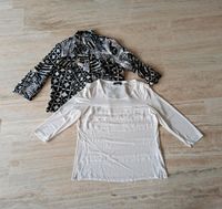 Bluse Jacke 42 XL Apanage Viskose off-white Barbara Lebek Leinen Münster (Westfalen) - Albachten Vorschau