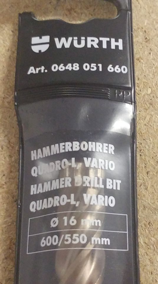 Hammerbohrer von "Würth". Versand inklusive! in Mömbris