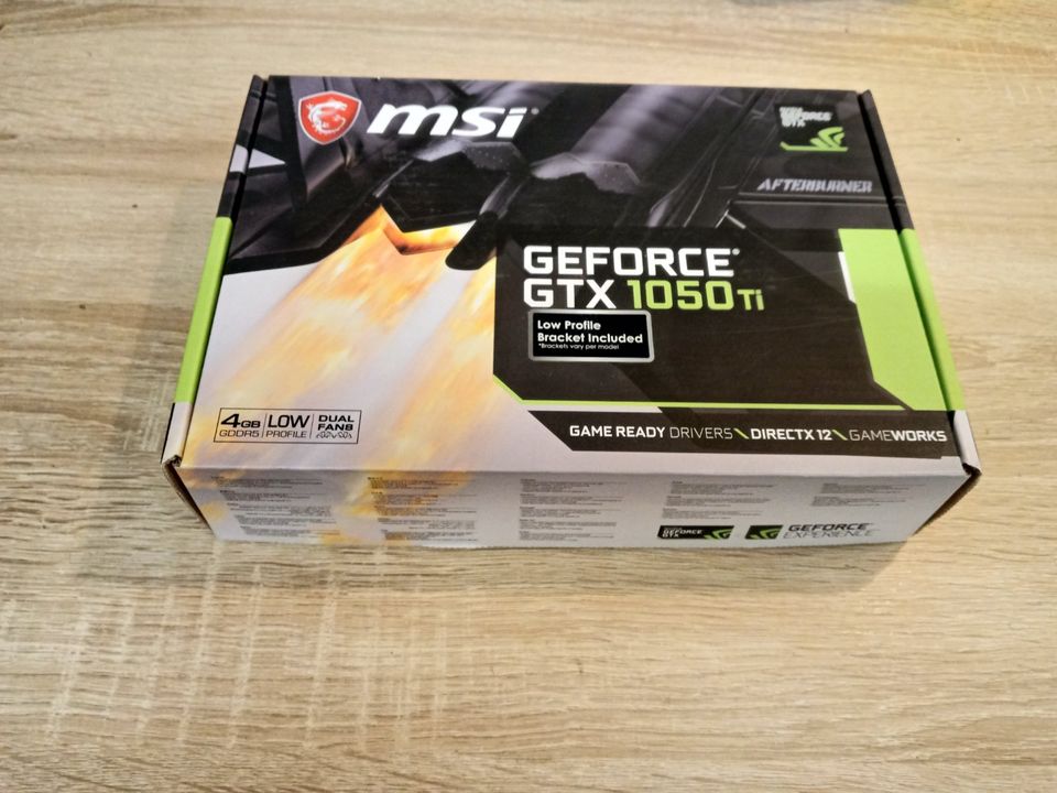 MSI Nvidia 1050 TI 4GB in Passau