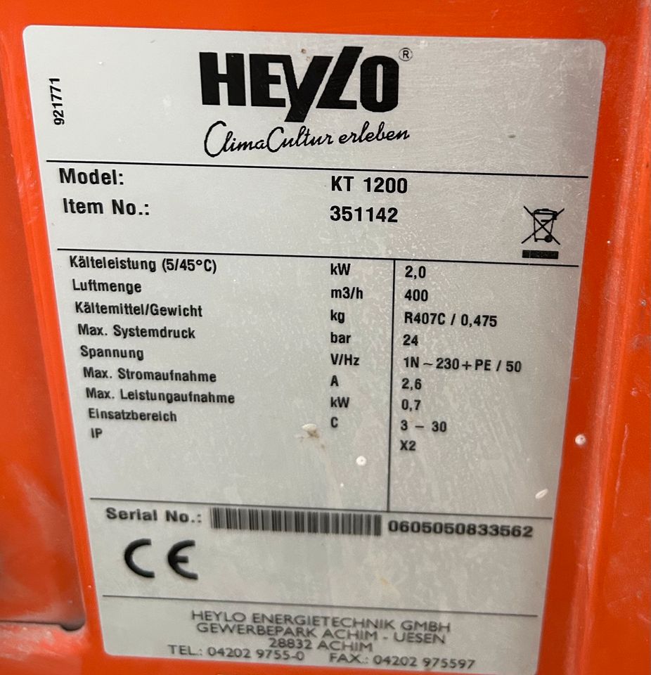 Bautrockner Heylo mieten 18,00€/Tag /Langzeitmiete Preis möglich in Selbitz