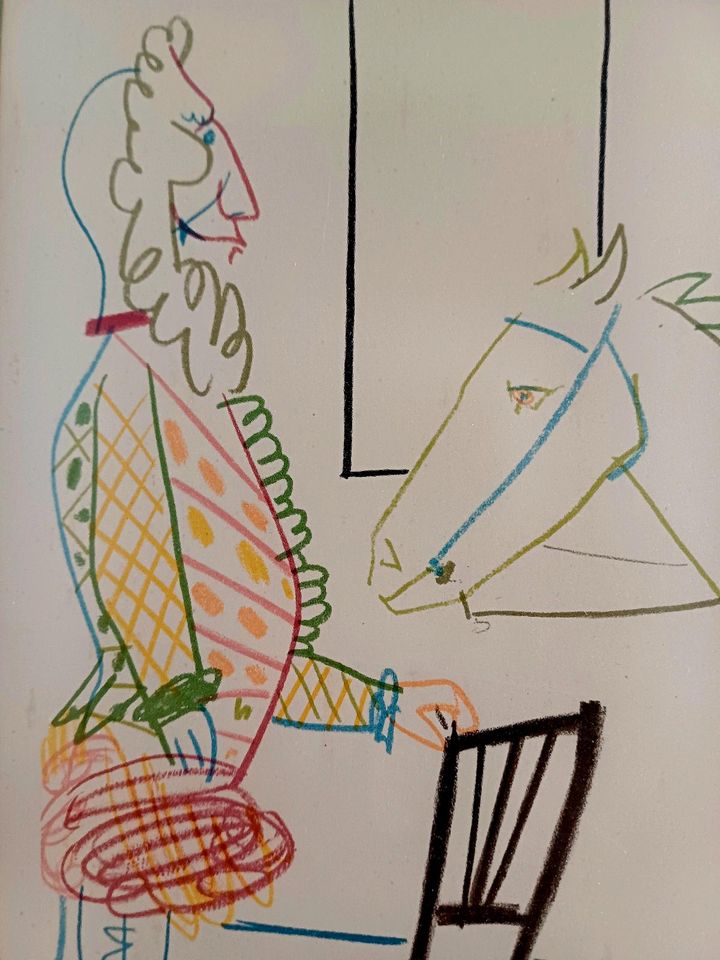 RESERVIERT Pablo Picasso, Malerei, Grafik, mit Signatur! in Bonn
