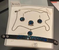 S‘Oliver Silber Schmuck mit original blauen Swarovski Steine Bayern - Wasserburg am Inn Vorschau