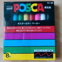 UNI POSCA 8 Stifte Set Acrylmaker PC3M neu OVP Düsseldorf - Mörsenbroich Vorschau