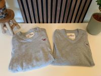 Hollister Pullover Pulli grau Herzogtum Lauenburg - Geesthacht Vorschau