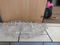 Große Servierschale 36x24 Kristallglas Servierplatte Vintage Glas Nordrhein-Westfalen - Löhne Vorschau