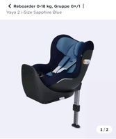 Autositz, Kindersitz, Reboarder GB Vaya, blau 0-18kg Herzogtum Lauenburg - Breitenfelde Vorschau