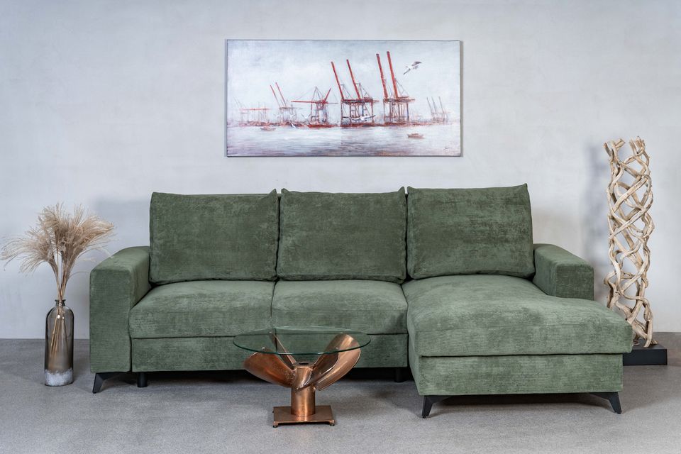Cord Ecksofa „Ahoi“ 300cm | Couch in Hamburg