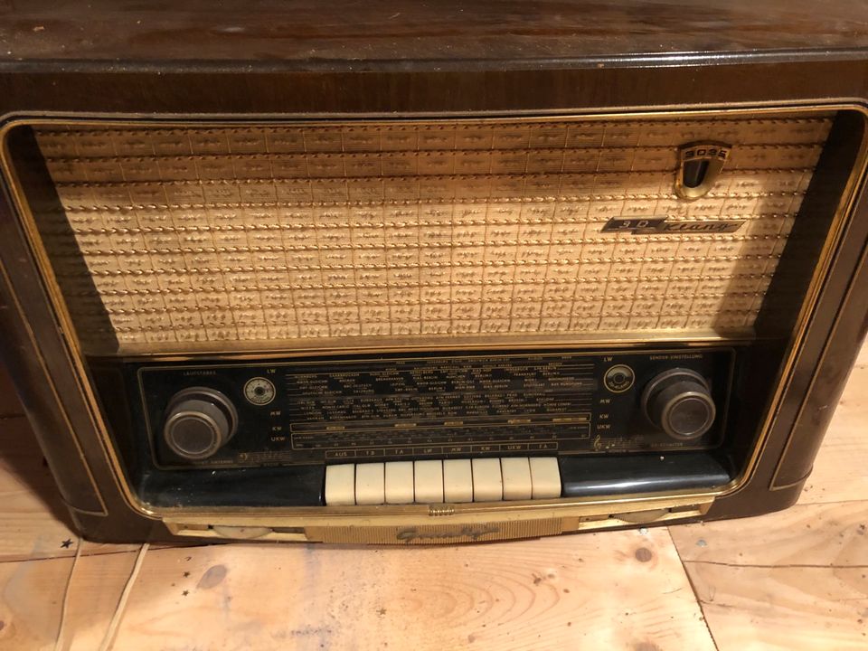 Röhrenradio Grundig in Vordorf