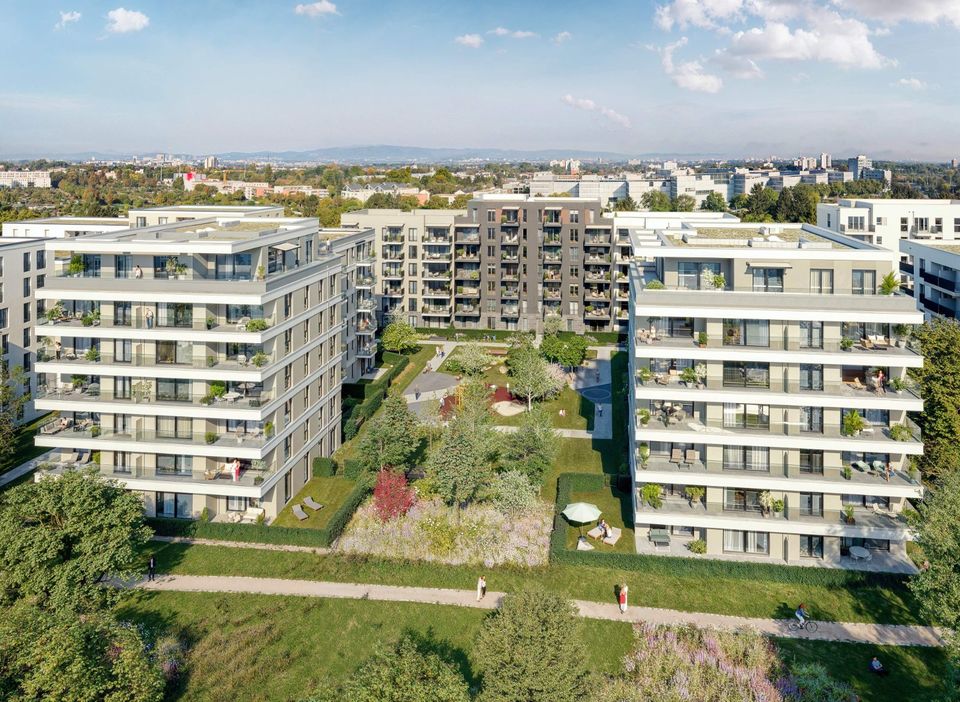 4-Zimmer-Familienwohnung mit Südbalkon direkt am Park in Frankfurt am Main