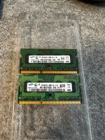 2x1GB DDR3-RAM SODIMM 1Rx8 PC3-10600S M471B2873GB0 Düsseldorf - Bilk Vorschau