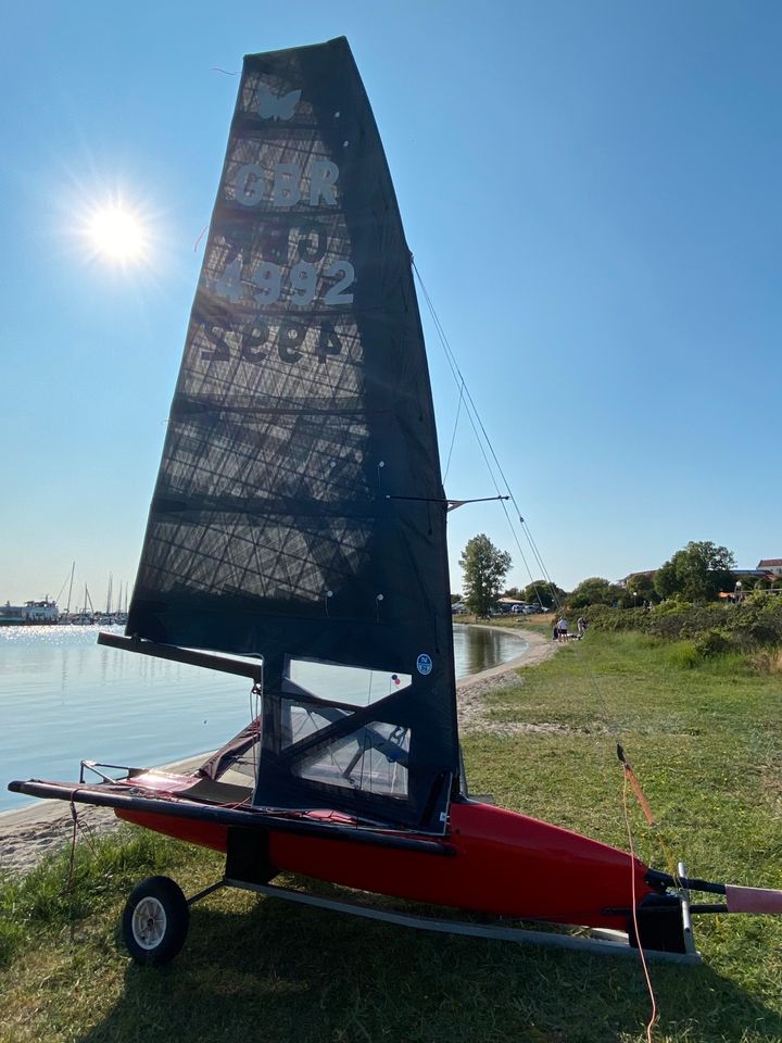 International Moth Voodoo Motte foiling in Rostock