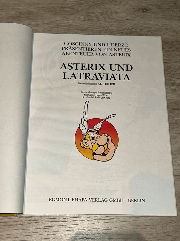 Asterix Comicbuch 2001 in Mannheim