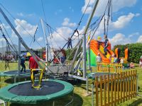 Bungee-Trampolin,gern mit Luftrutsche "Clown" zu vermieten Sachsen-Anhalt - Naumburg (Saale) Vorschau