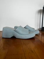 Zara Denim Mules / Jeans Sandalen mit Absatz Gr. 40 Berlin - Schöneberg Vorschau