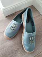 Tommy Hilfiger Espadrilles türkis / mint Gr. 40 Slipper Schuhe Bothfeld-Vahrenheide - Isernhagen-Süd Vorschau