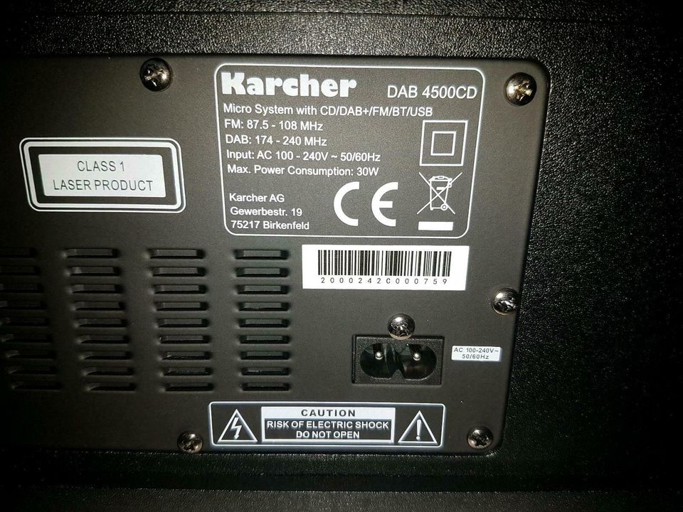 Karcher DAB 4500CD kaufen | Musikanlage (Niederrhein) | - eBay Radio Kleinanzeigen Receiver NEU!!! Nordrhein-Westfalen Kleinanzeigen in & gebraucht Digitalradio Voerde jetzt ist