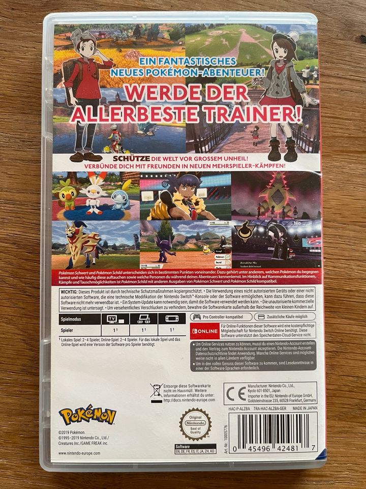 Pokémon Schild - Nintendo Switch in Oldendorf (Landkreis Stade)
