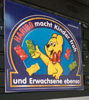 HARIBO Bär Werbung Aufkleber Sticker # Tip top Niedersachsen - Scheden Vorschau