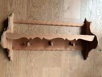 Garderobe Wand mit Haken aus Holz natur und mit Ablage Niedersachsen - Braunschweig Vorschau