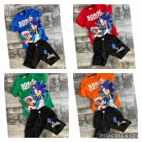 Sonic The Hedgedog Set Shorts T-Shirt kurze Hose Gr 122 128 NEU München - Pasing-Obermenzing Vorschau