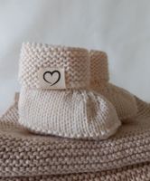 *NEU*  Babypuschen 100% Merinowolle handgestrickt Nordrhein-Westfalen - Herford Vorschau