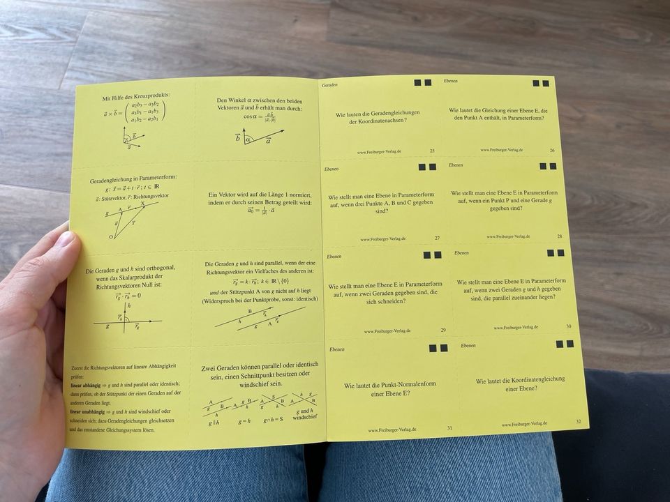Mathe Abitur Lernkarten in München