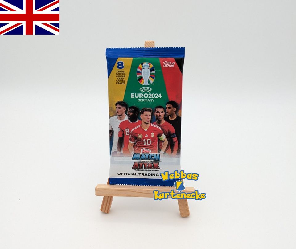 Topps Match Attax EURO 2024 EM Booster Display Starter Tin Eco in München