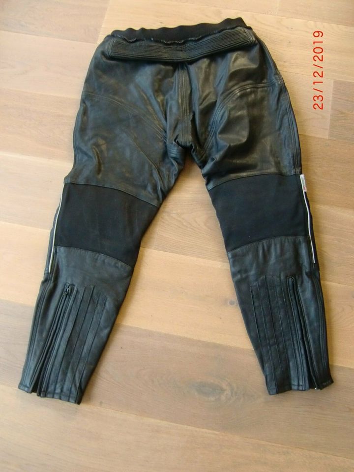 Leder-Motorradhose "Cafe-Racer" von Louis, Größe 23 in Alzenau