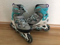 Inlineskates grau türkis Mädchen Gr. 32-35 verstellbar Baden-Württemberg - Esslingen Vorschau