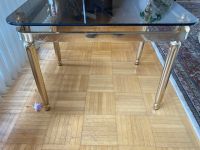 2 Tische mit goldenen Metallfüßen und Glasplatten Bayern - Freising Vorschau