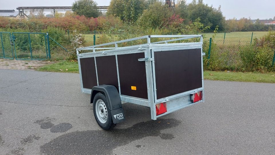 Neuer 750 KG Deckelanhänger, Kofferanhänger, Trailer, PKW-Anhänger, 100 km/h, abschließbar in Ilsede