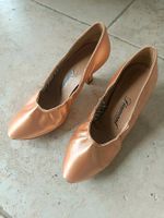 Tanzschuhe Diamant Beige Satin Gr 4 1/2 Schleswig-Holstein - Ottendorf (bei Kiel) Vorschau