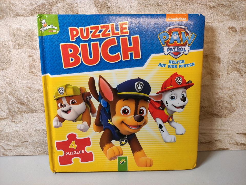 Puzzlebücher für Kinder Paw Patrol, PJ Masks, Traktoren in Roßdorf