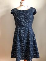 Kleid Sixties,Rockabilly,Retro,Polka Dot, Gr M/L,blau Niedersachsen - Berne Vorschau