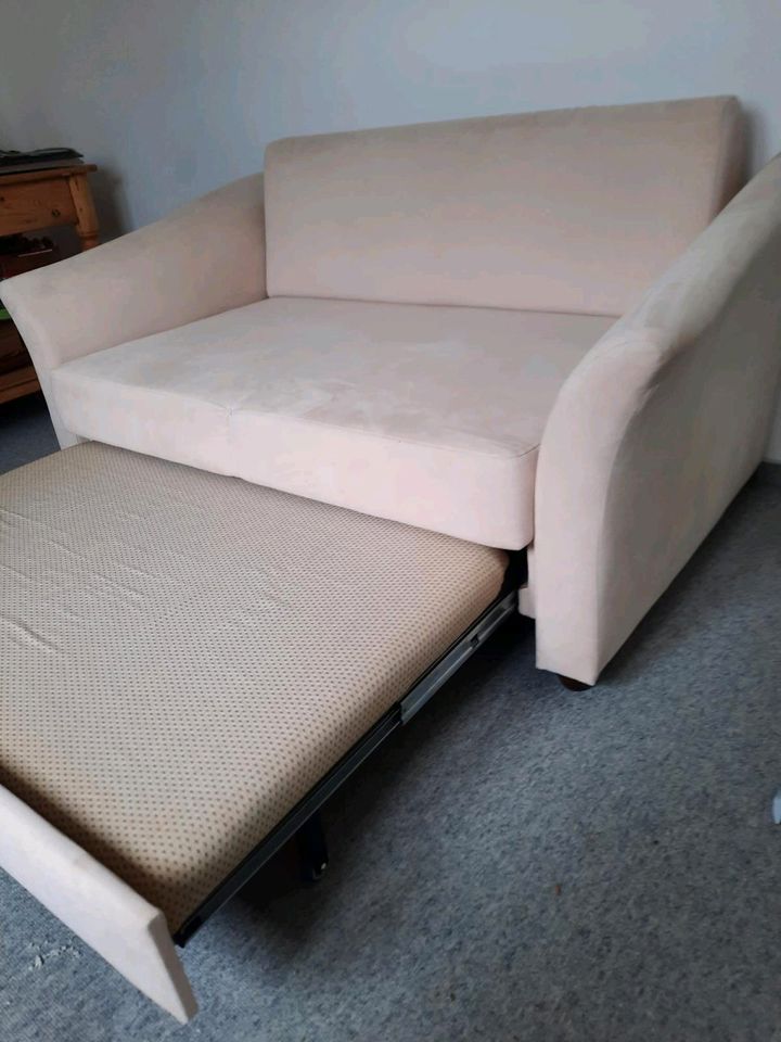 Alt Sofa-Sessel-Set Sofa Sessel Couch Retro in Groß-Gerau