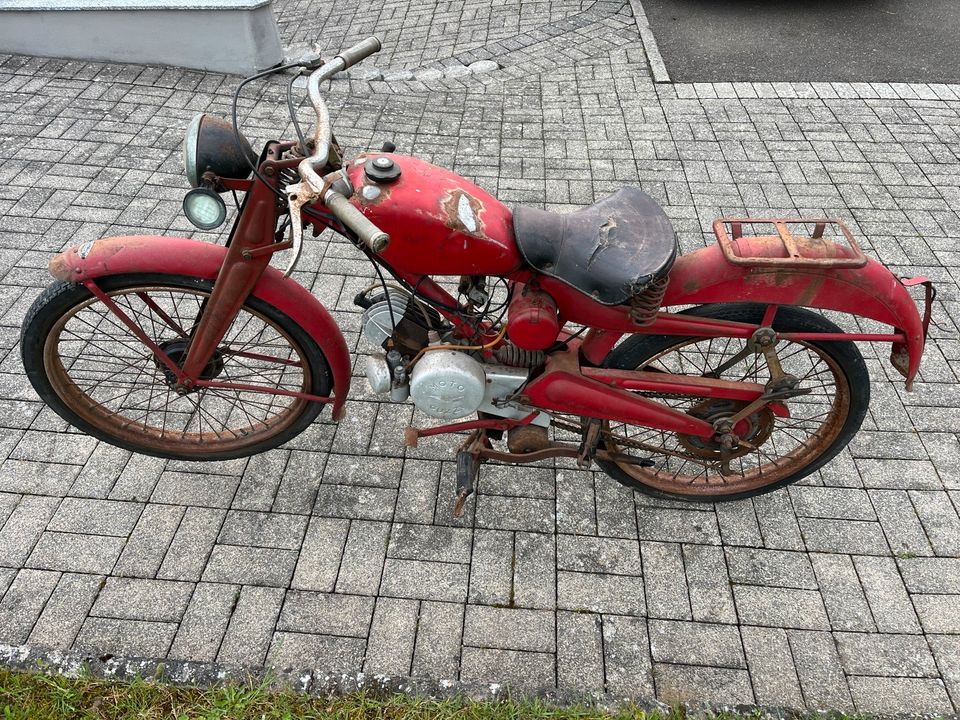 Moto Guzzi Cardellino Moped Oldtimer in Kastellaun